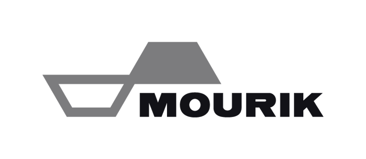 Logo Mourik zwart wit